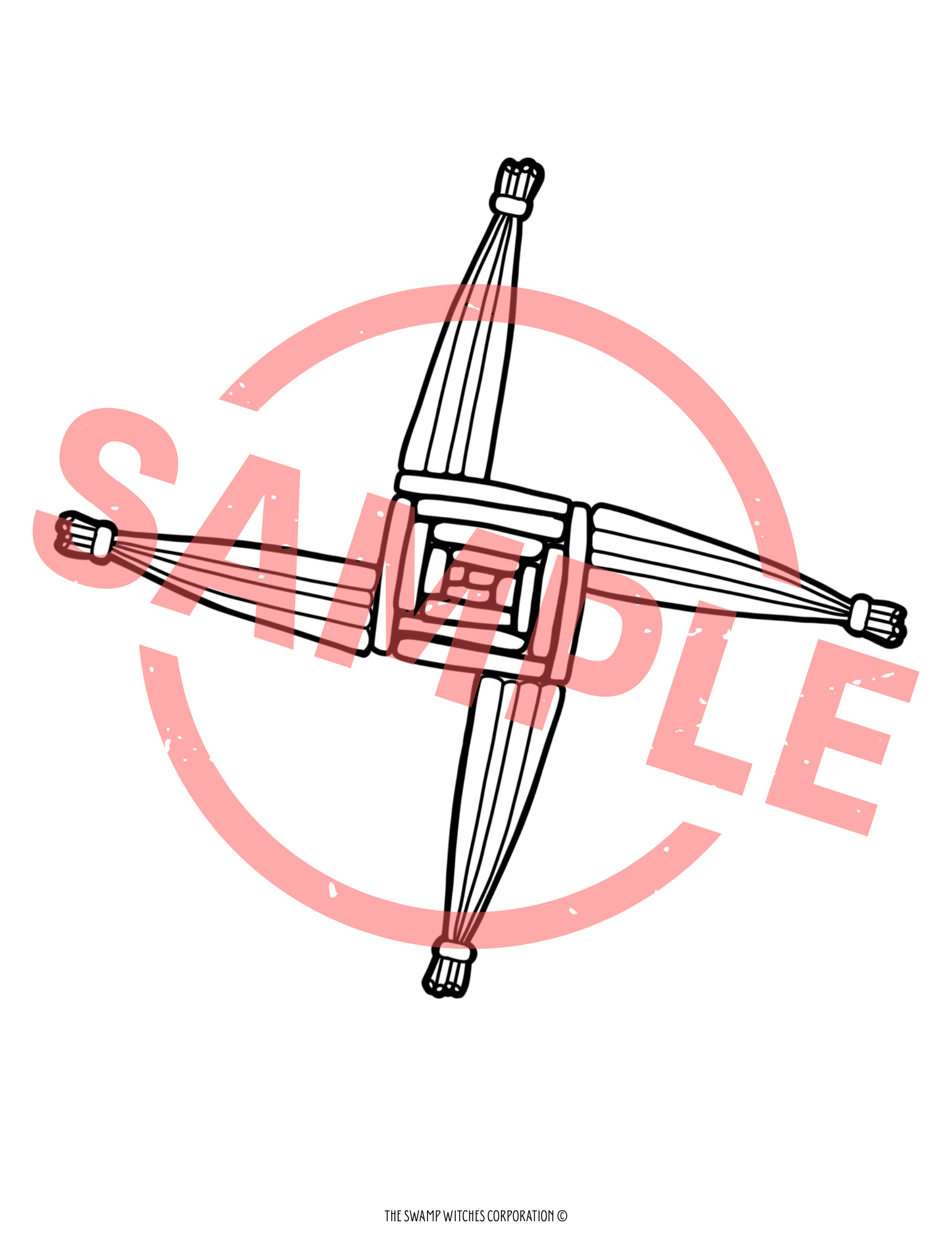 TSW Imbolc Market Coloring Pages Bundle